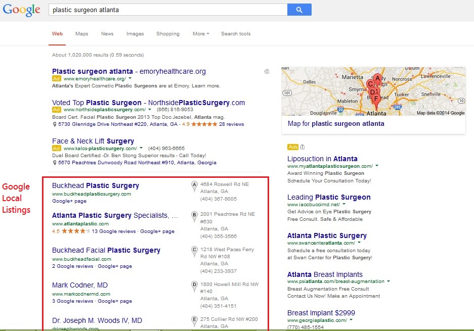 Google Local SEO Site Audit